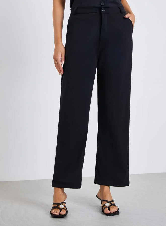 ستايلي بنطال رسمي بأرجل مستقيمة